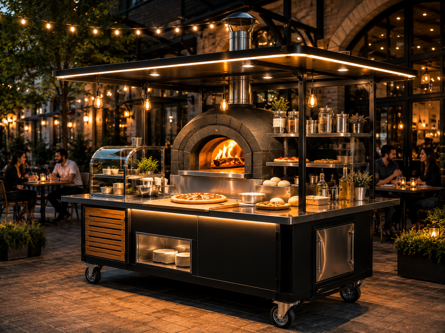Pizza Cart